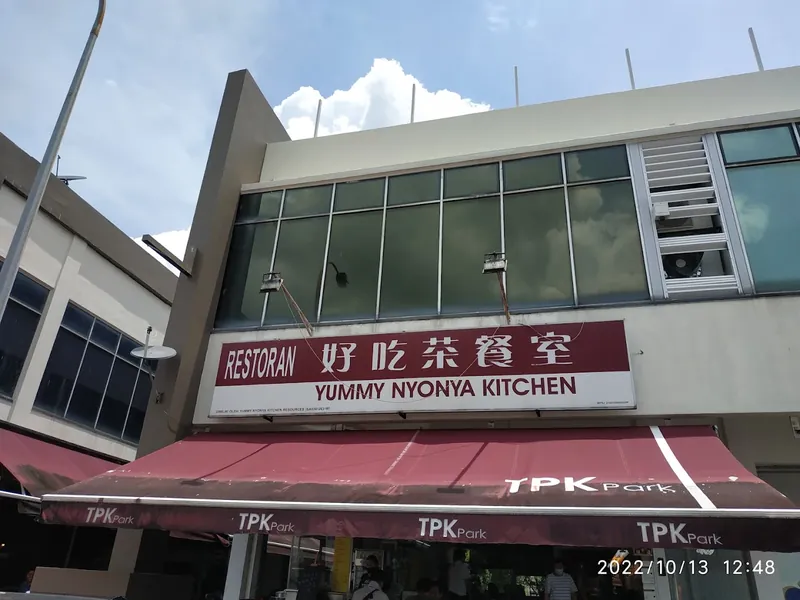 Yummy Nyonya Kitchen storefront at TPK Park, Puchong